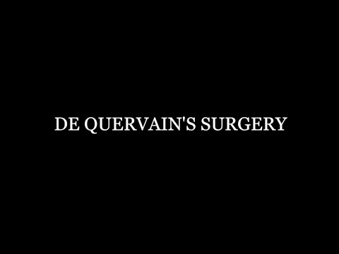 De Quarvains Surgery